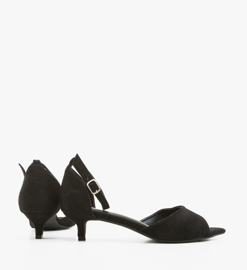 Sandale Dama Smith Toc Elegant Negre - imagine 3