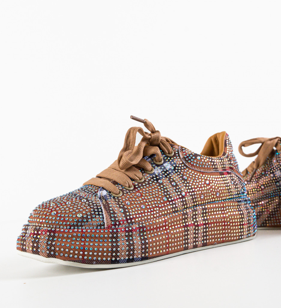 Sneakers Dama Neda Aurii - Confort și Stil - imagine 13