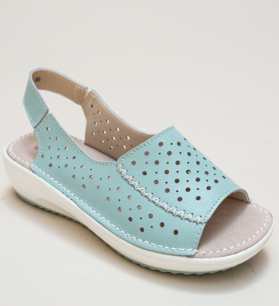Platforme Lindone Albastre | Stil și Confort Casual - imagine 4