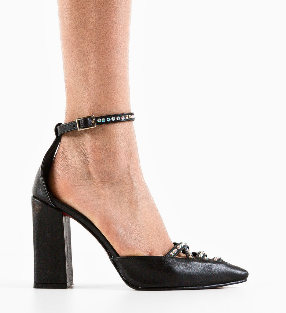 Pantofi dama Alcho Negri 2 - Eleganță și Stil - imagine 4