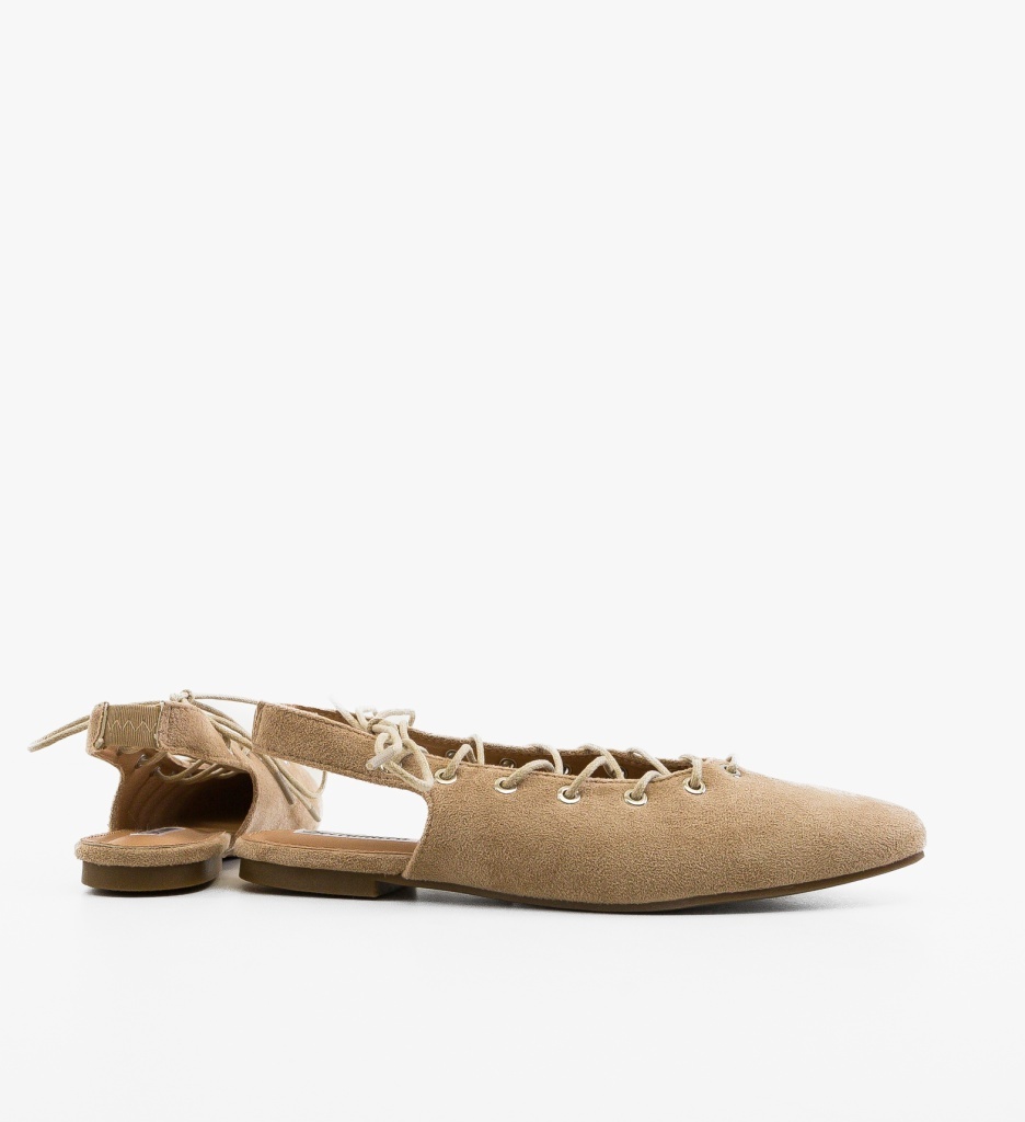 Balerini Dama Pakkele Bej – Confort Casual - imagine 3