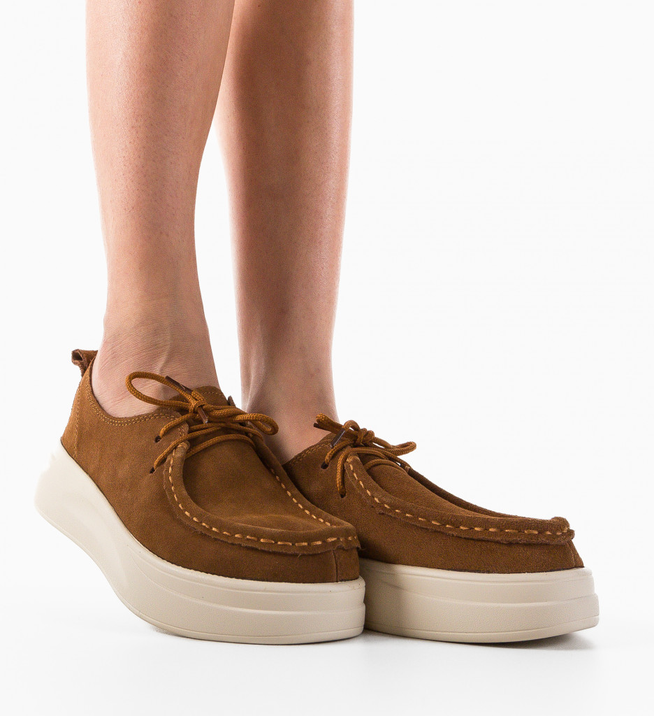 Pantofi Casual Jange Camel 2 - Confort și Stil - imagine 2