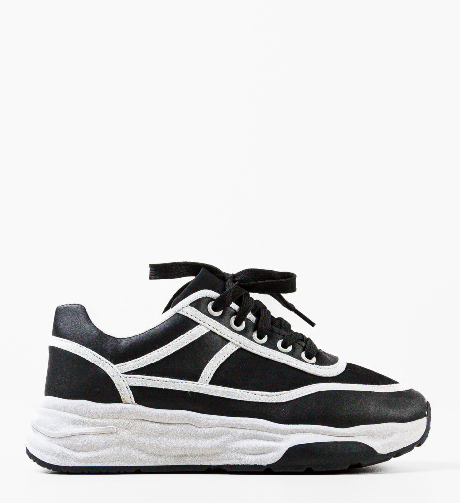 Sneakers Dama Zakaria Negri 2 - Confort si Stil - imagine 5