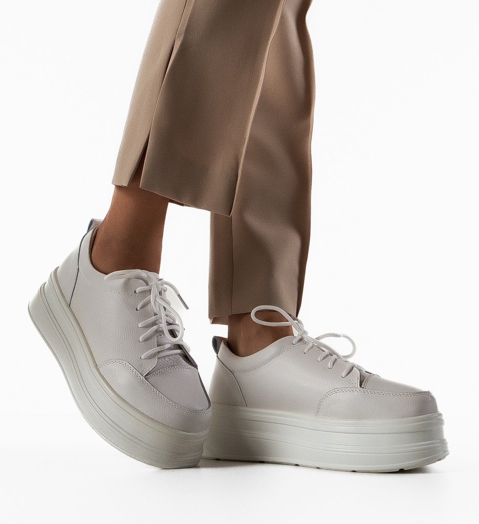 Pantofi Casual Varlas Albi - Confort și Stil