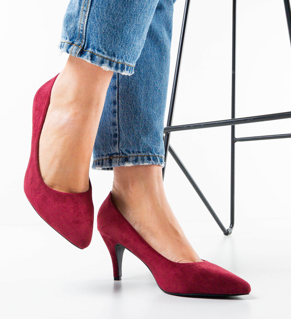 Pantofi Birro Grena Eleganți - imagine 2