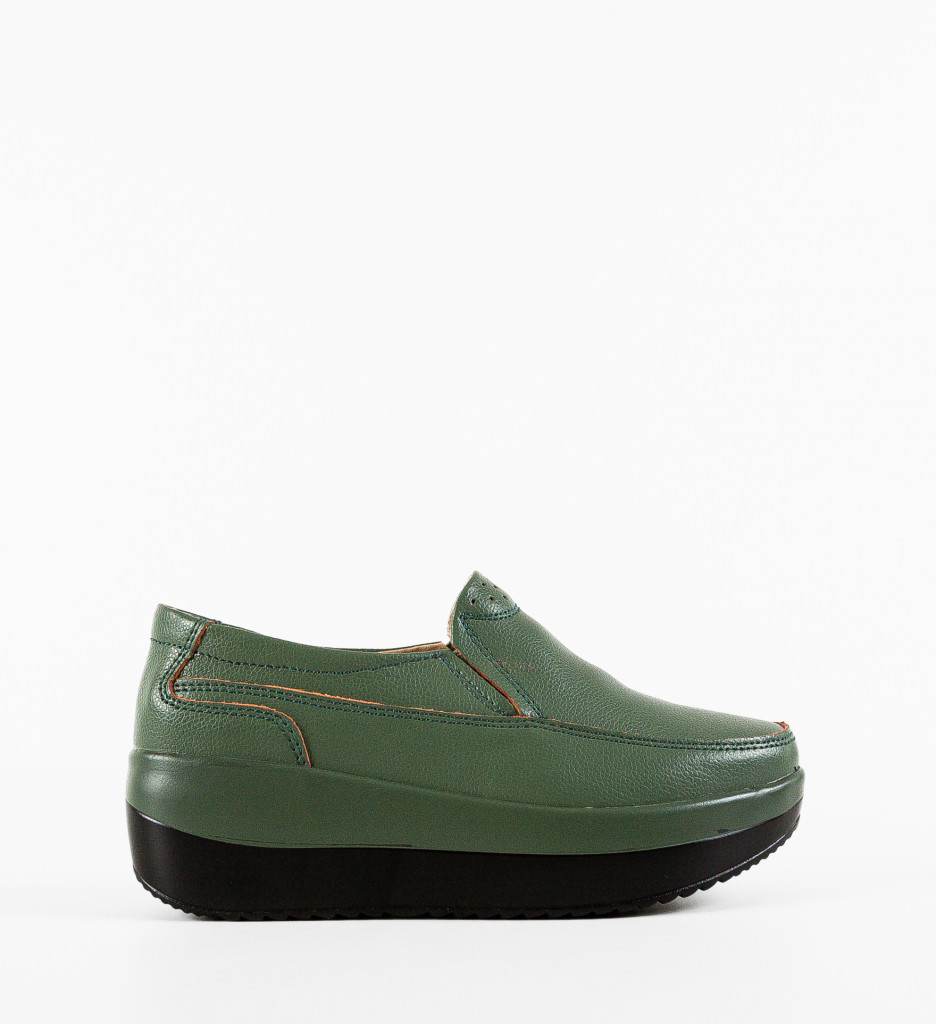 Pantofi Freeman Verzi Casual - Confort și Stil - imagine 3
