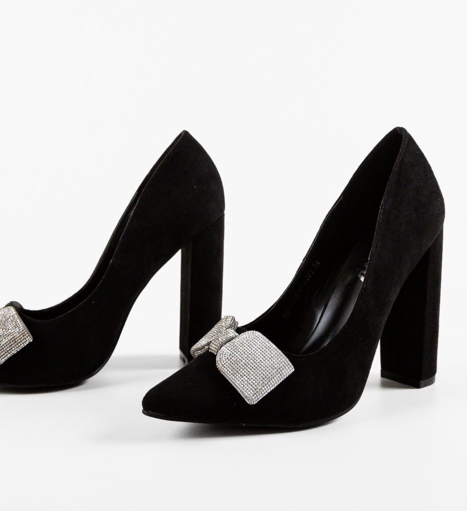 Pantofi dama Lucky Negri 2 - Eleganță Supreme - imagine 5