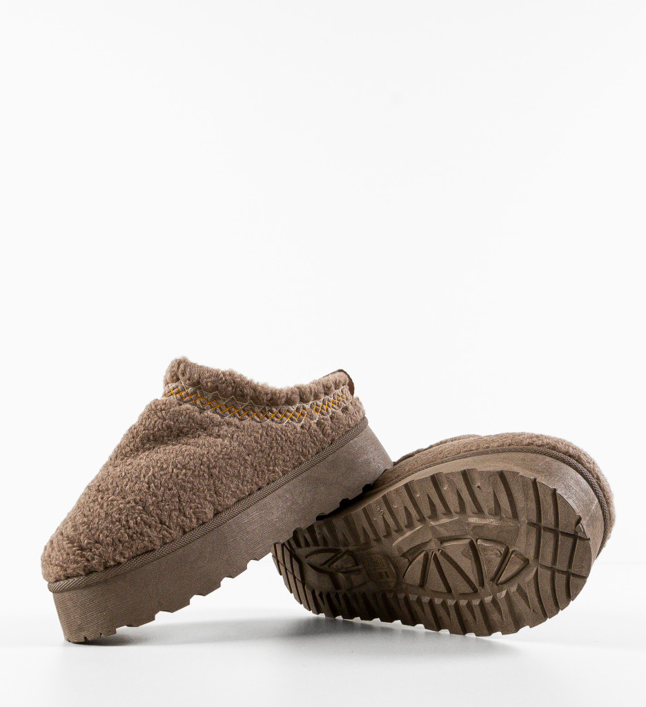 Papuci UGG Davila Khaki - Confort și Stil - imagine 5