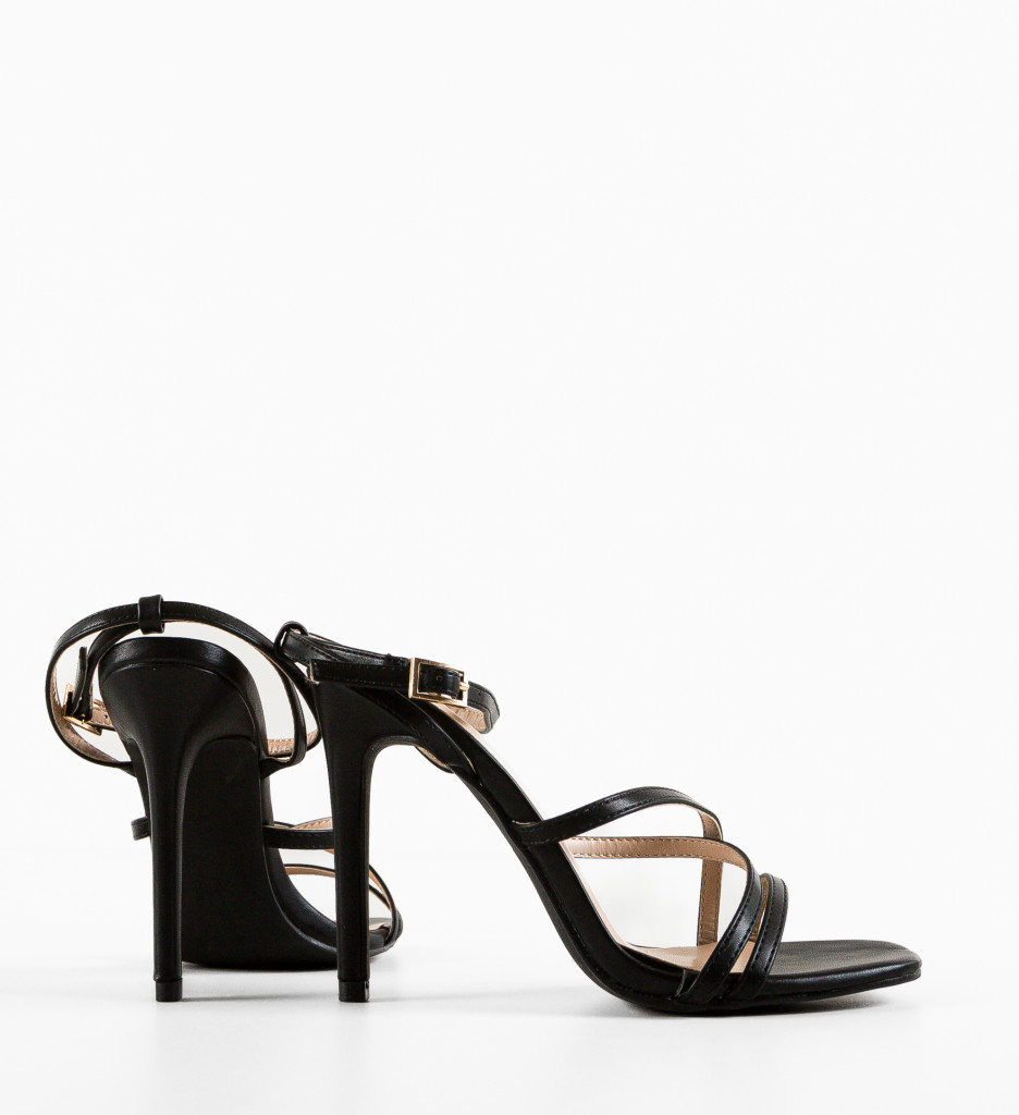 Sandale Chione Negre - Eleganță și Stil - imagine 6