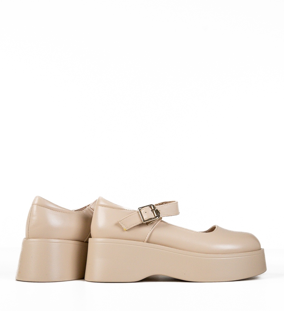 Pantofi Casual Madylu Bej | Confort și Stil - imagine 5