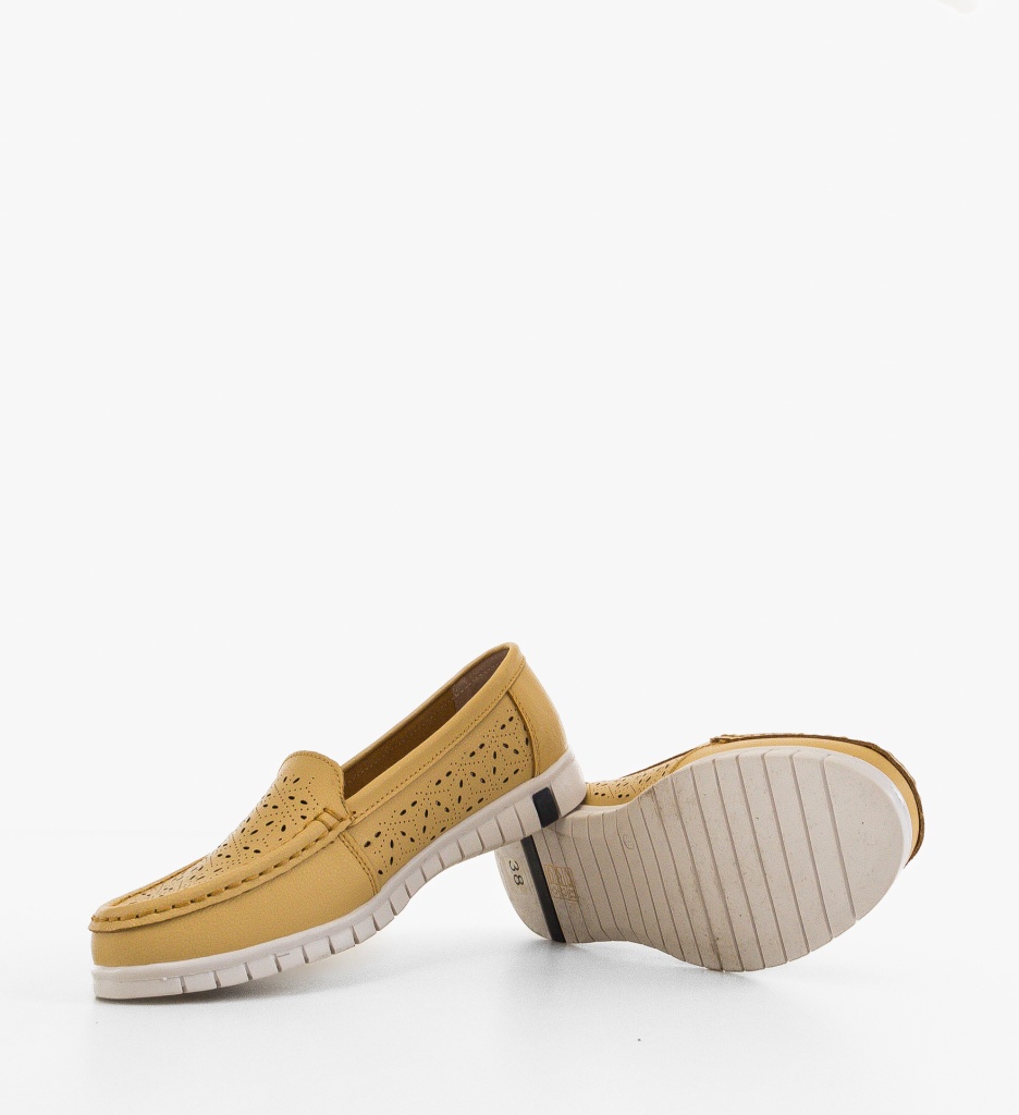 Espadrile Dama Skrell Galbene | Confortabile - imagine 5
