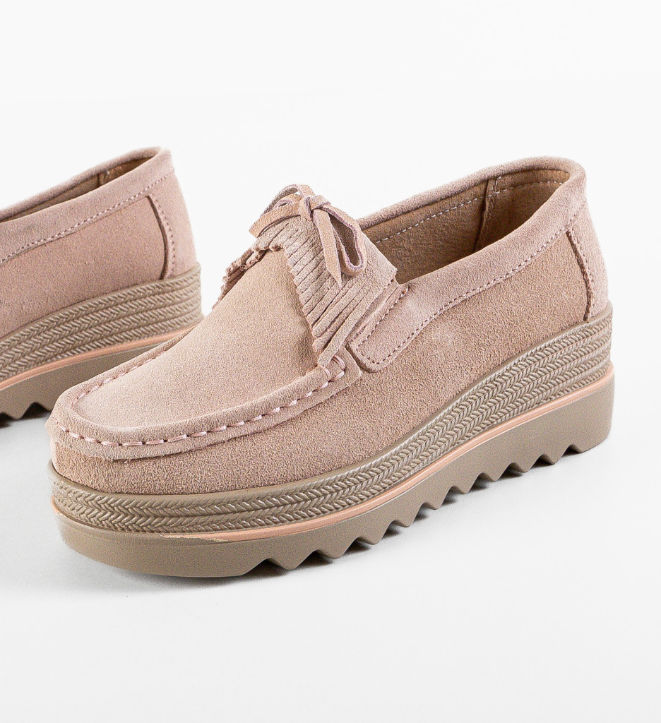 Pantofi Hipok Roz | Confort și Stil Casual - imagine 6
