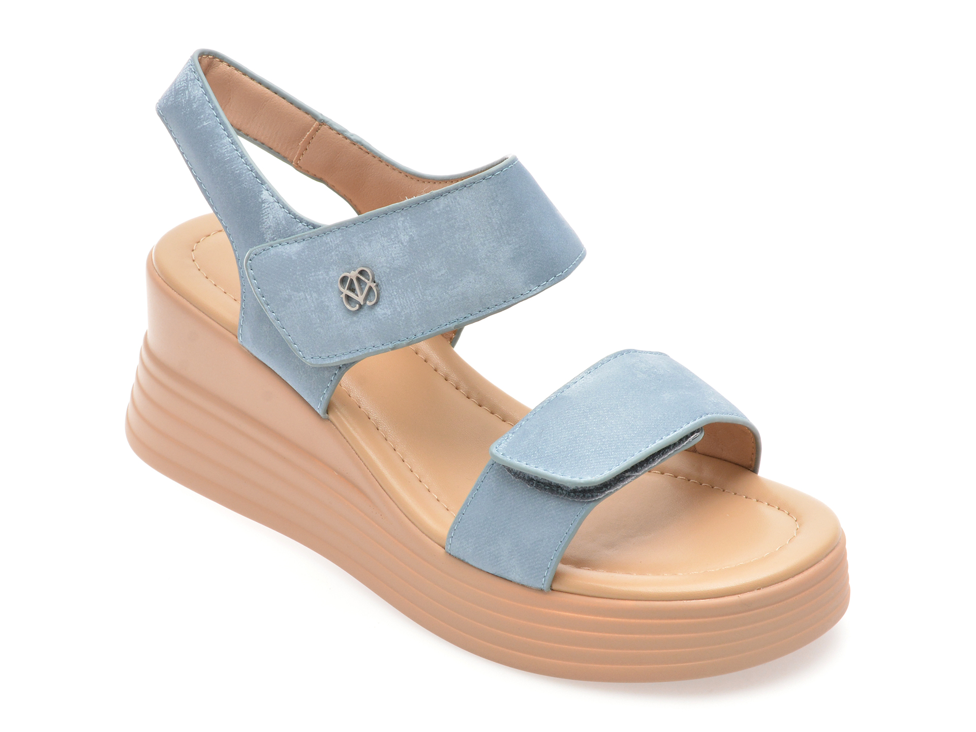 Sandale GRYXX Albastre din Piele Naturală
