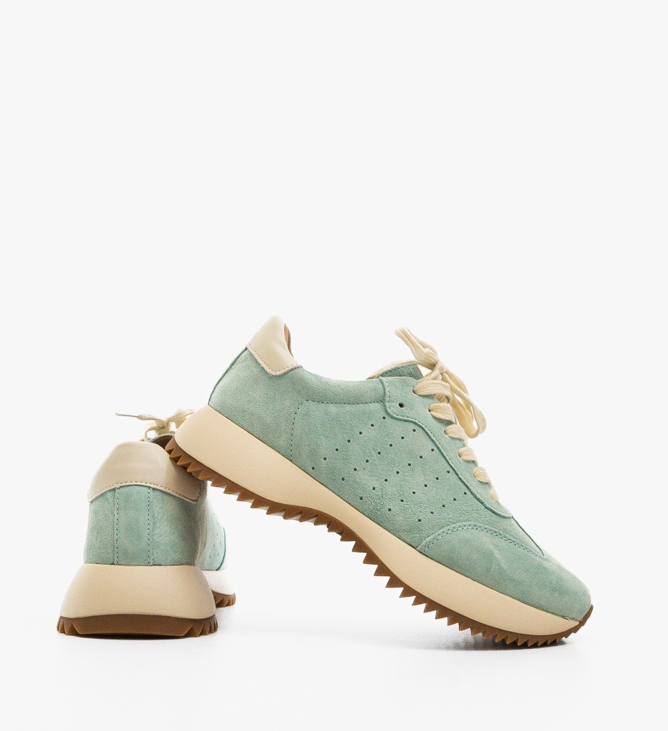 Sneakers dama Mumbay Albastri | Confort Sport - imagine 3