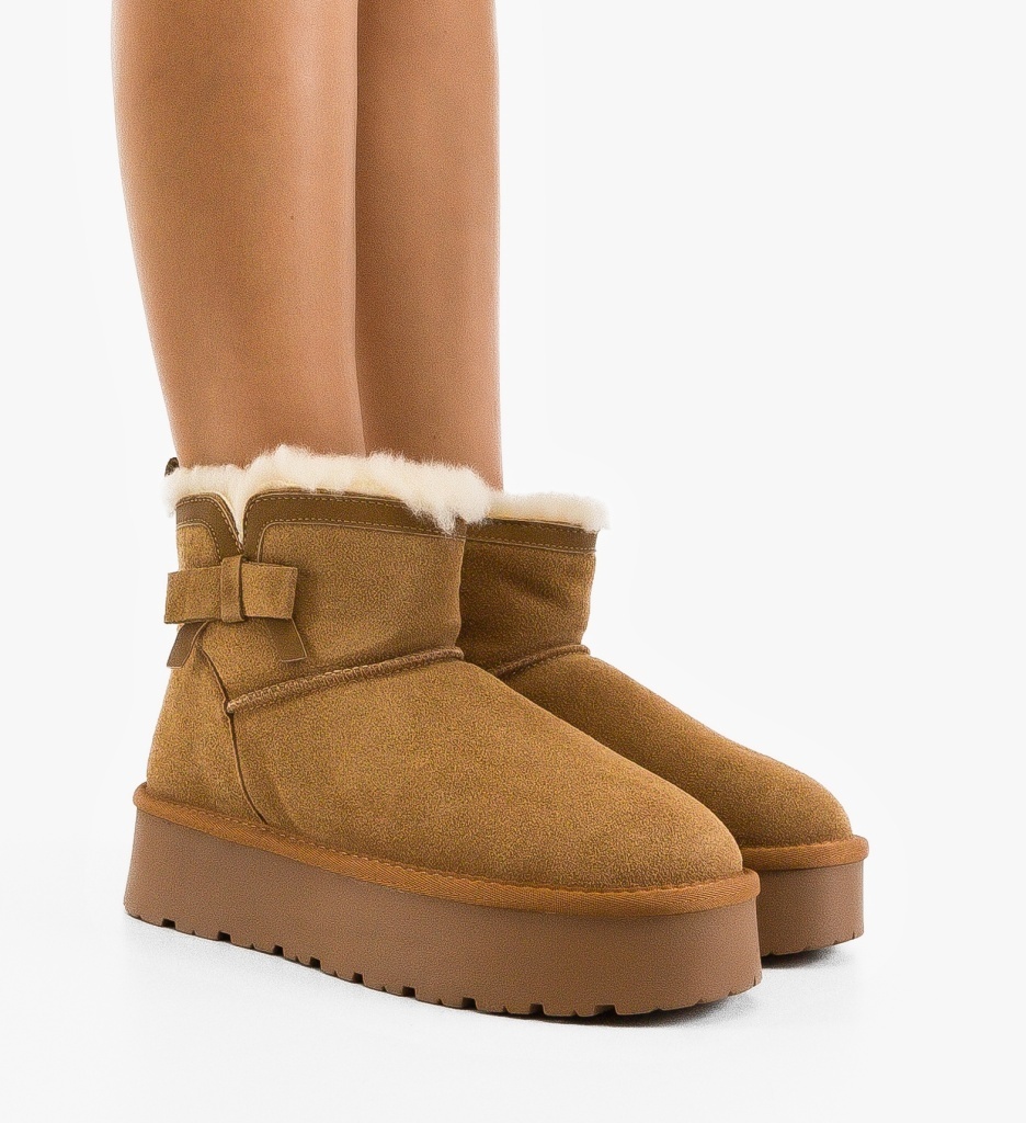 Cizme Depurtat Fondy Camel - Confort și Stil - imagine 5