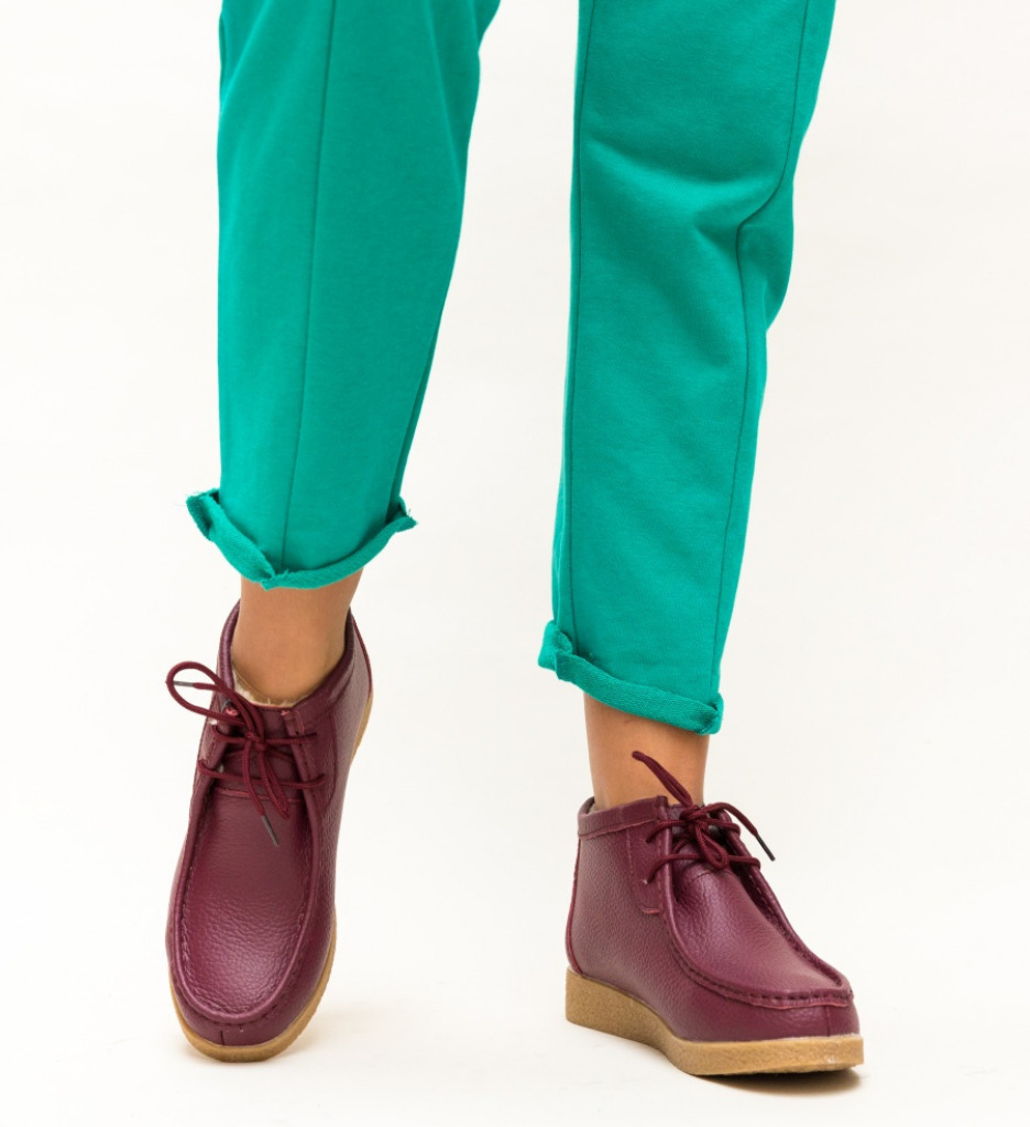 Pantofi Casual Munela Grena - Confort și Stil - imagine 3