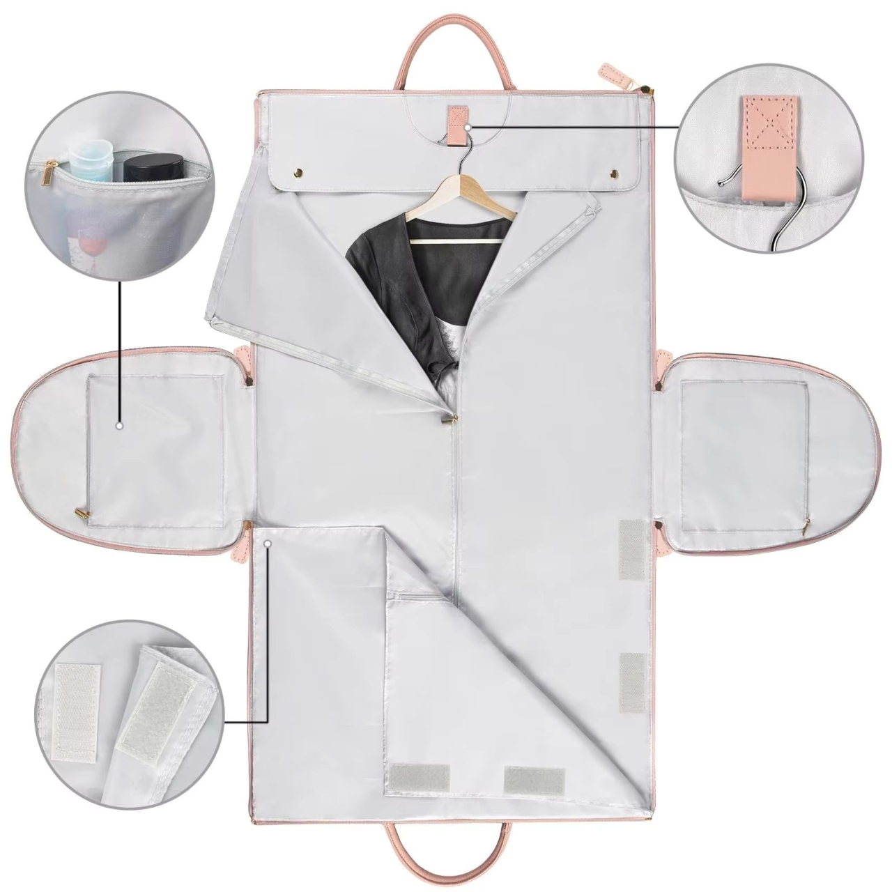 Geanta travel Delis GT3145, organizare perfectă - imagine 4