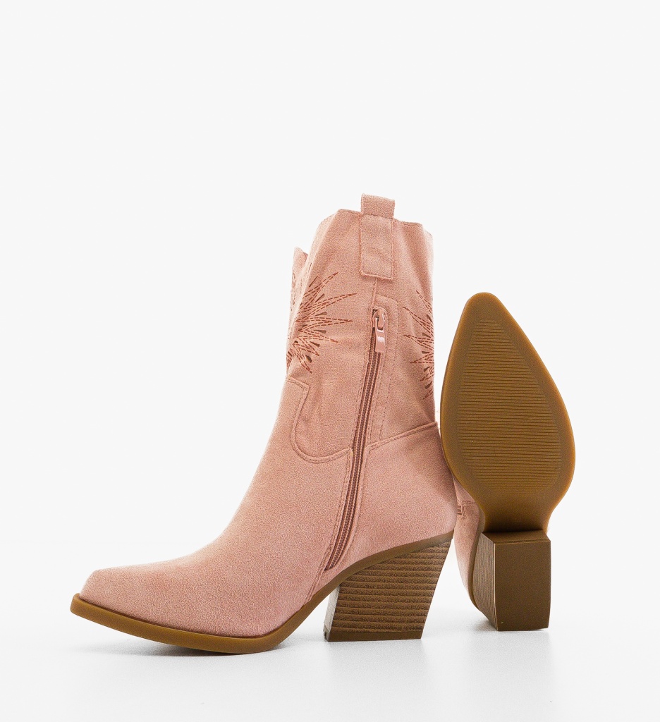Botine Dama Iwan Roz - Eleganță și Stil - imagine 4