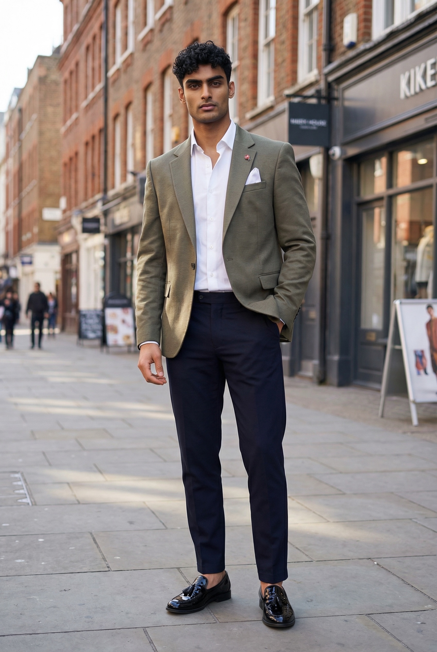Sacou Barbati Slim Fit Elegant Office