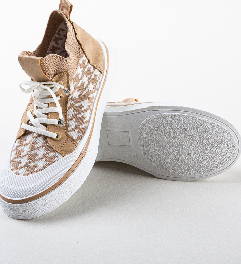 Pantofi Sport Diogo Khaki | Confort și Stil Urban - imagine 6