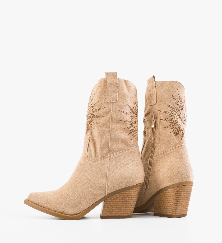 Botine Dama Iwan Bej - Eleganță și Confort - imagine 5