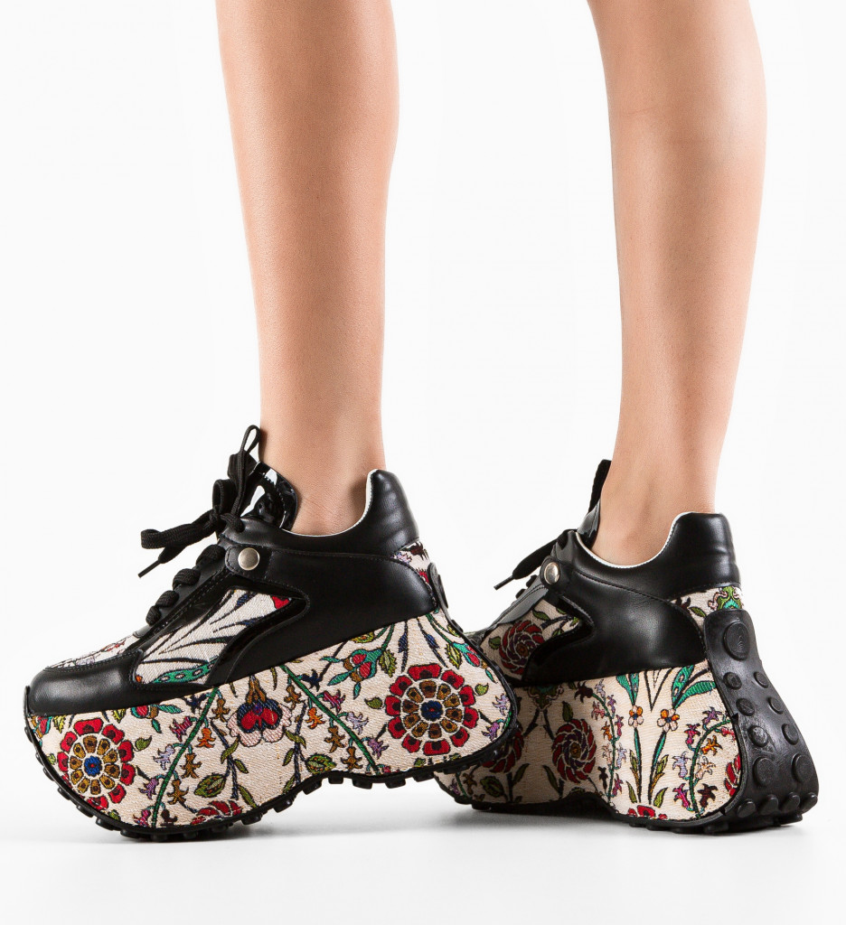 Pantofi Casual Foka Negri - Confort și Stil - imagine 2