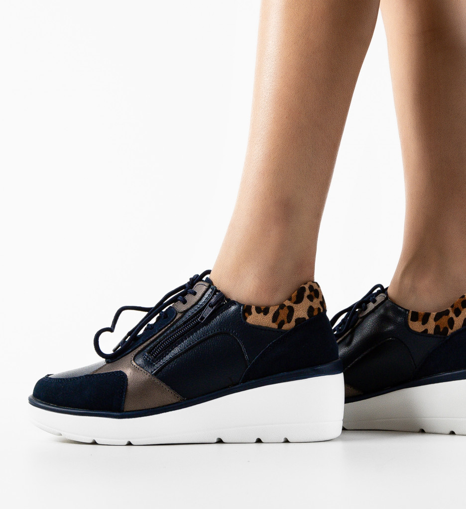 Sneakers Nysa Bleumarin - Confort și Stil - imagine 4
