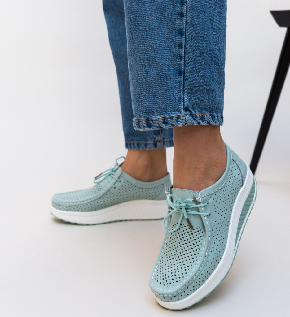 Pantofi Casual Baroco Albastri | Stil și Confort - imagine 2