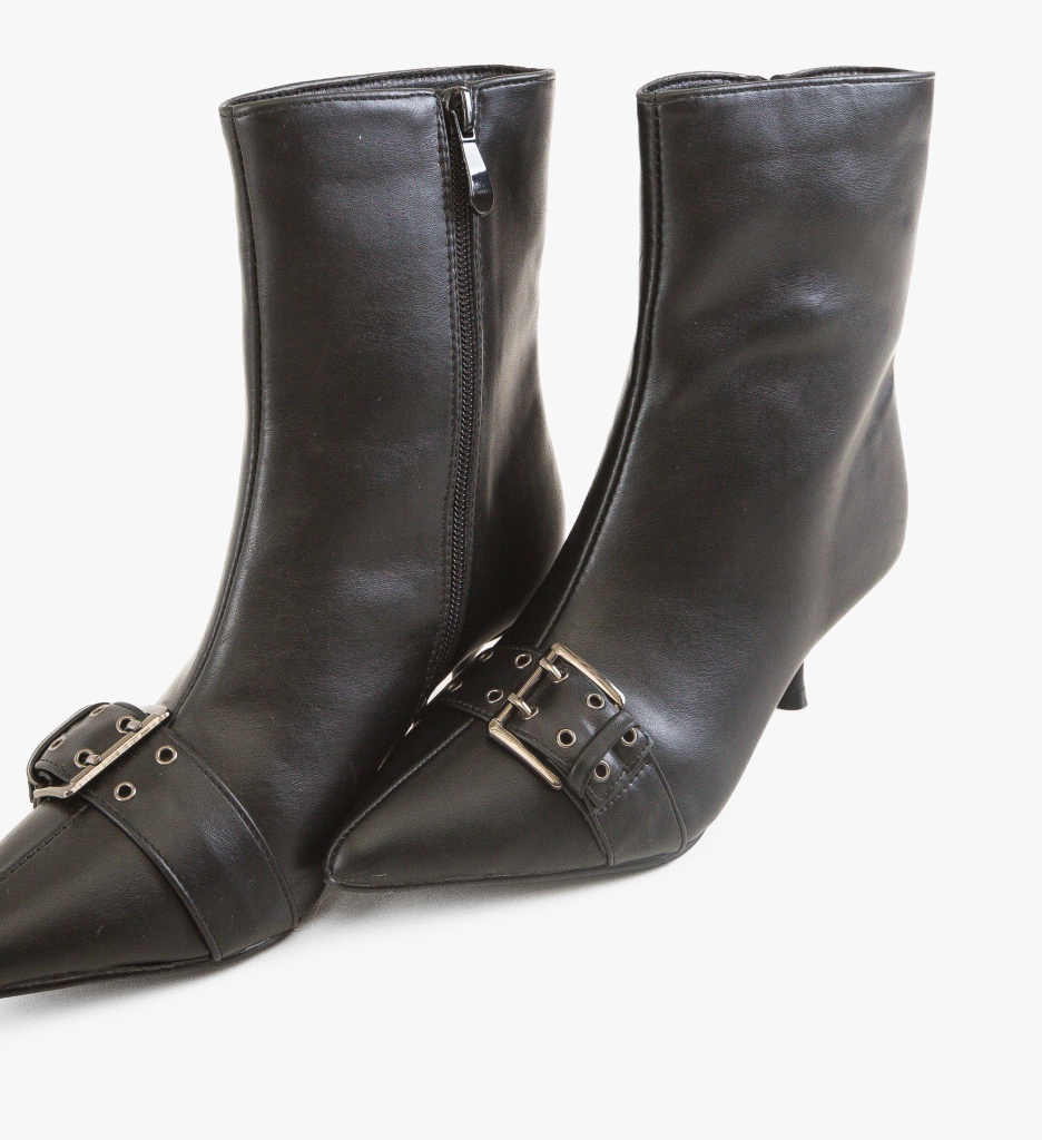Botine Dama Cliffor Negre | Stil si Confort - imagine 7