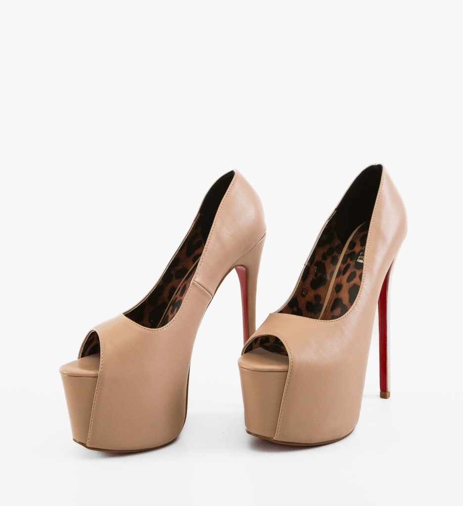 Pantofi Dama Lolomania Nude 2 - Eleganță și Stil - imagine 2