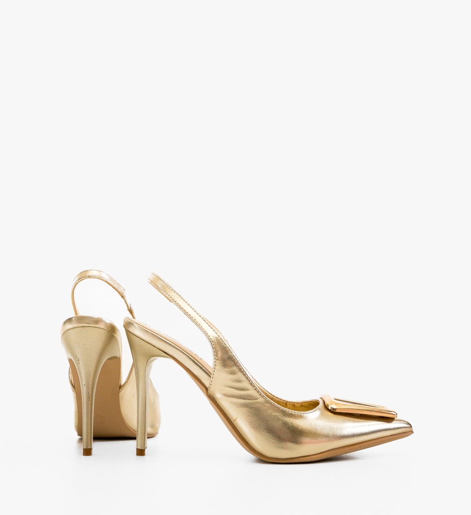 Pantofi Malas Aurii | Eleganță la Orice Pas - imagine 5