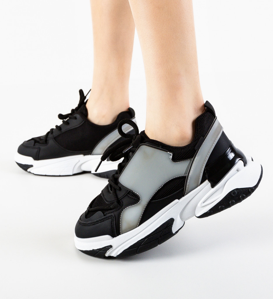 Sneakers Dama Mallorca Negri - Confort Stilat