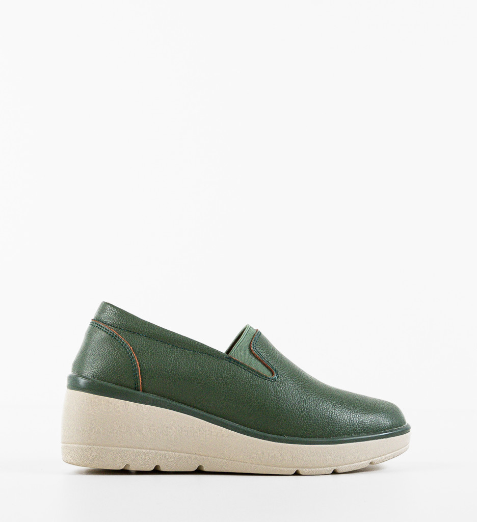 Pantofi Casual Yanam Verzi - Confort și Stil - imagine 5