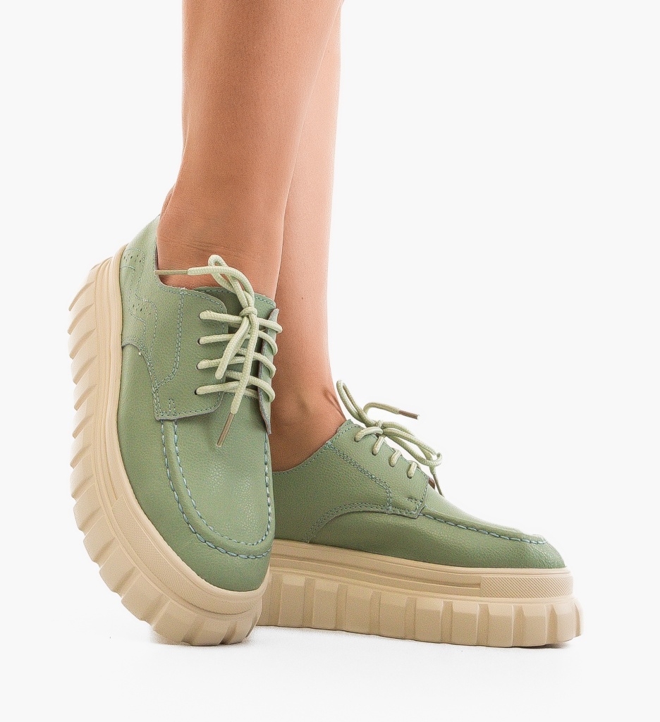 Pantofi Casual Loprem Verzi | Stil și Confort - imagine 4