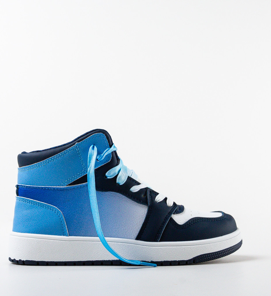 Sneakers Dama Galvan Albastri | Confort & Stil - imagine 4