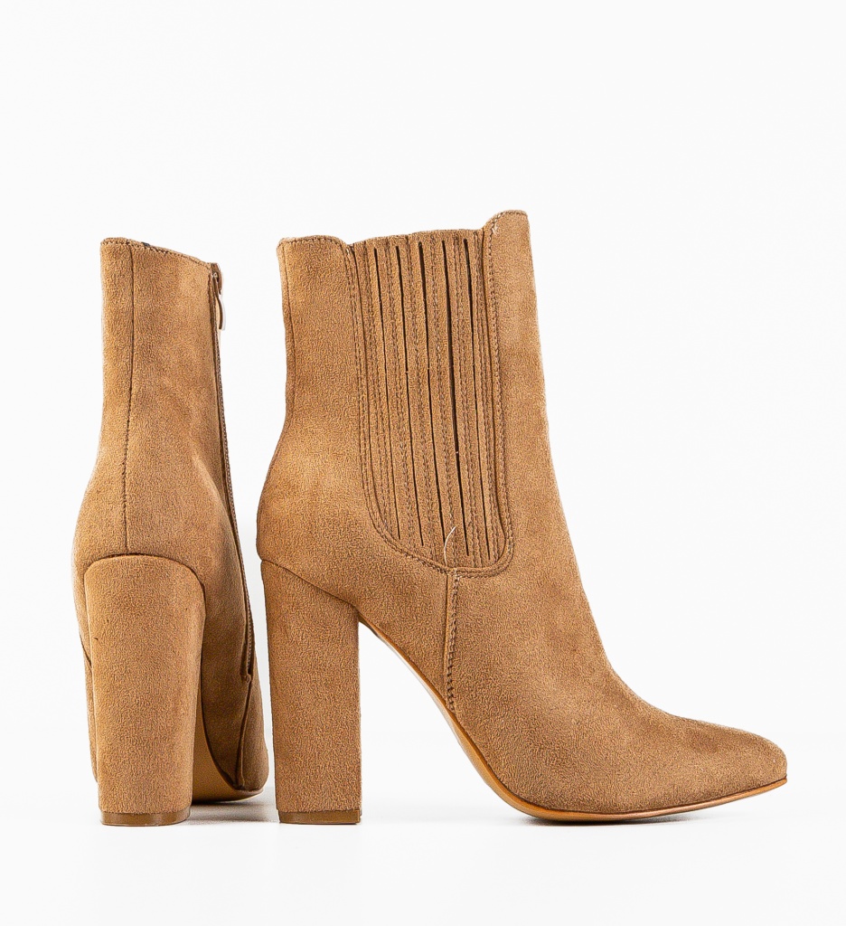 Botine Dama Reenbe Bej - Eleganță și Confort - imagine 5