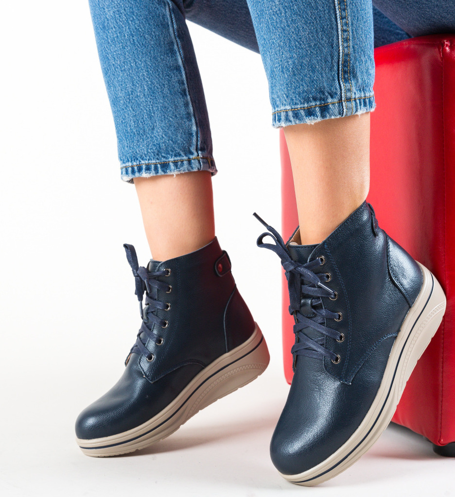 Pantofi Casual Lakiob Bleumarin - Confort și Stil