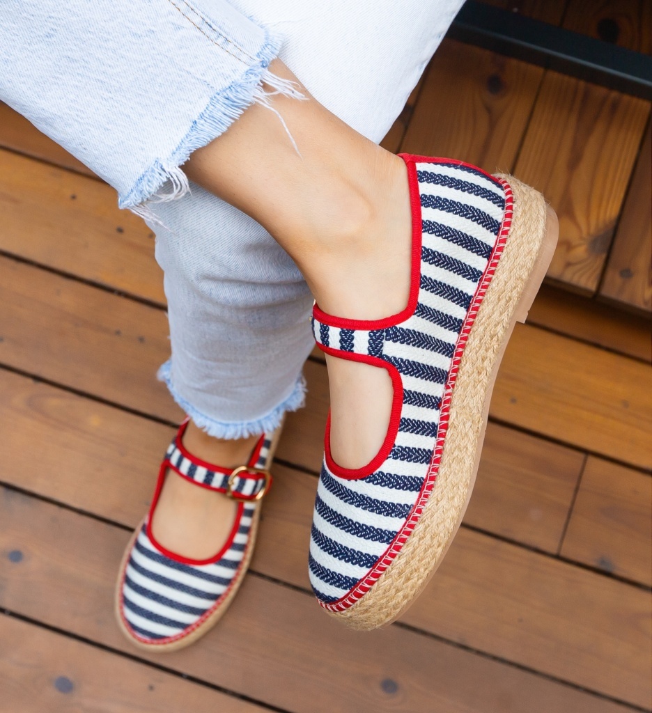 Espadrile Dama Gamny Albastri | Confort Casual - imagine 5