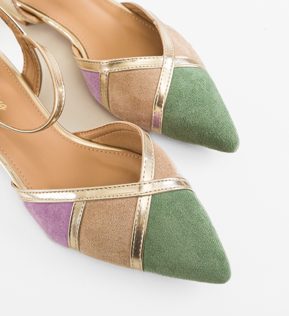 Balerini Dama Aguirr Verzi | Confort & Stil - imagine 8