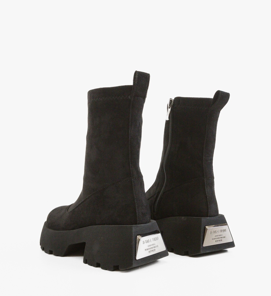 Ghete Dama Hehez Negre Elegante - imagine 5