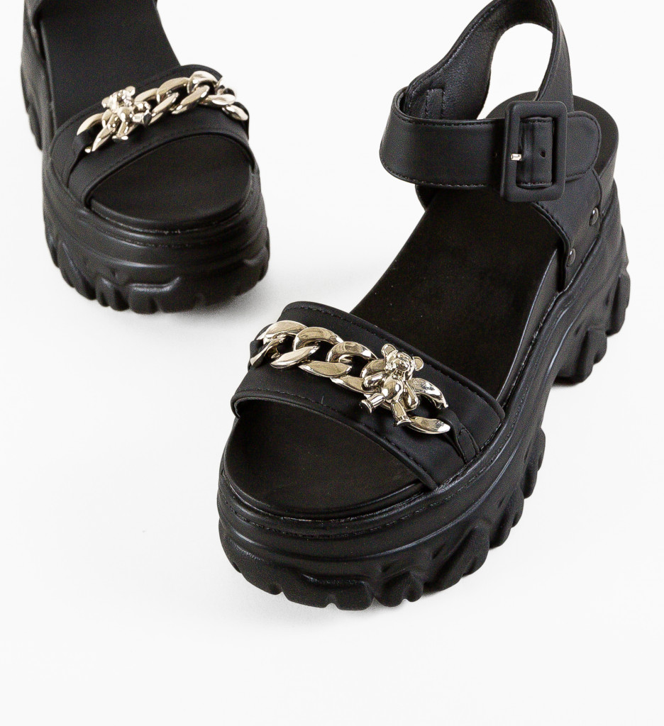 Platforme Gunar Negre - Stil și Confort - imagine 6