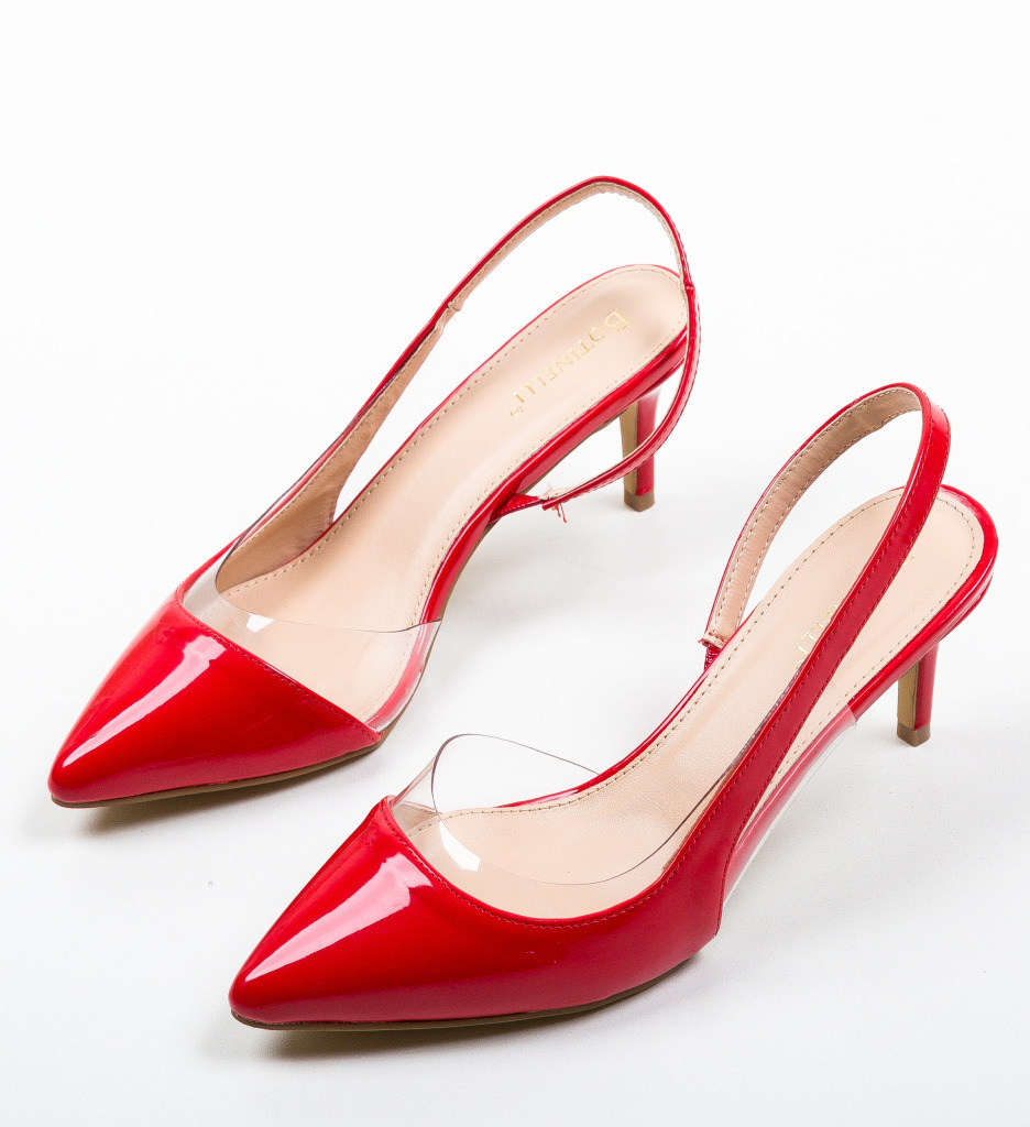 Pantofi Vienna Rosii – Eleganță și Stil - imagine 4