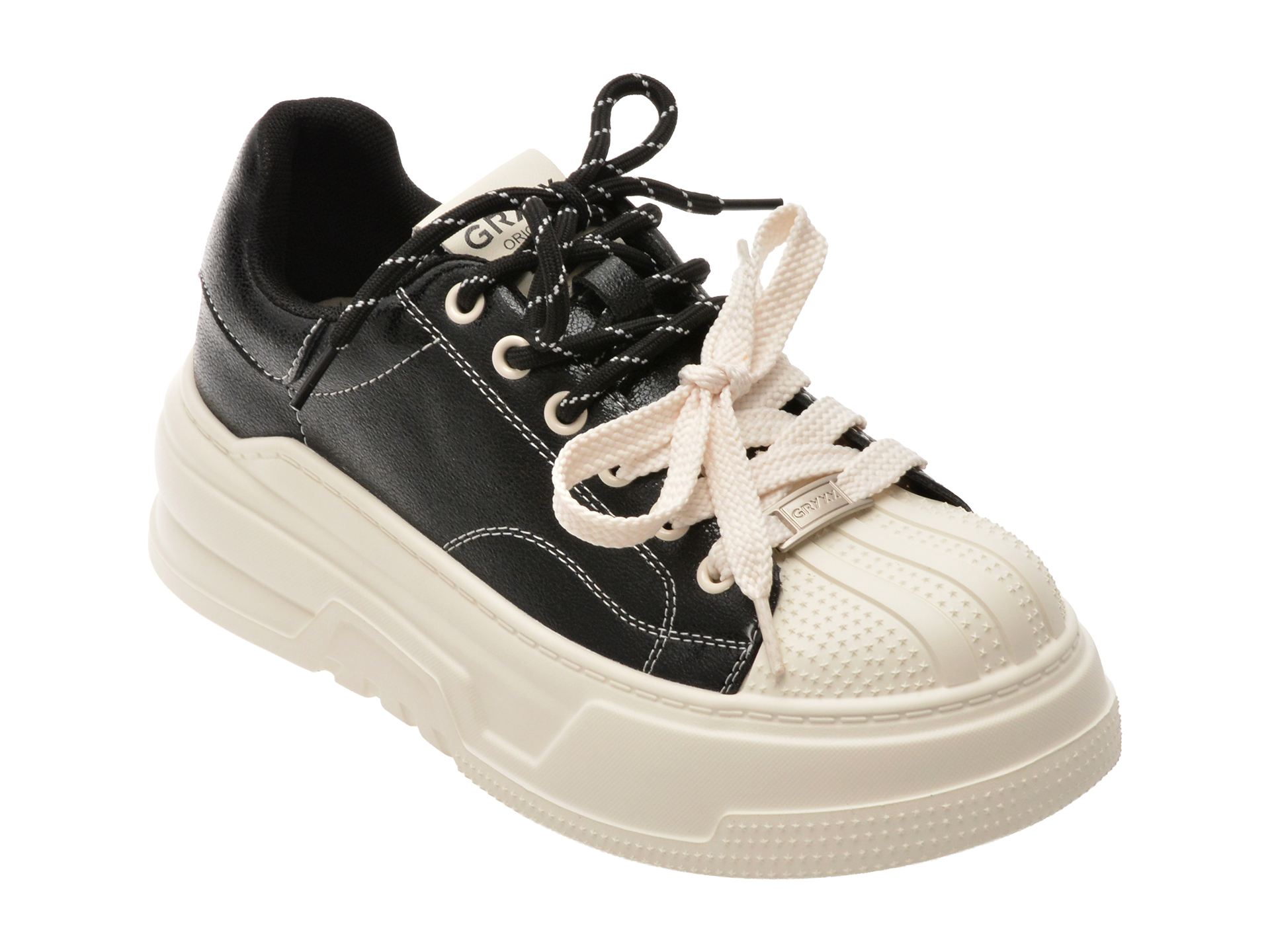 Pantofi Sport GRYXX Negri din Piele Naturală