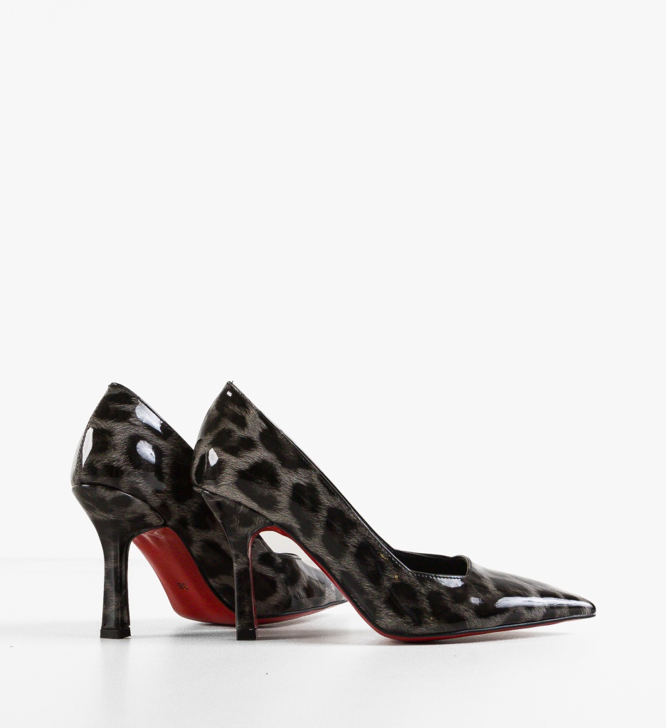 Pantofi Stiletto Vobka Print 2 - Eleganță Maximă - imagine 4