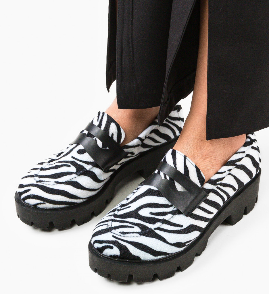 Pantofi Casual Kardy Zebra | Stil și Confort
