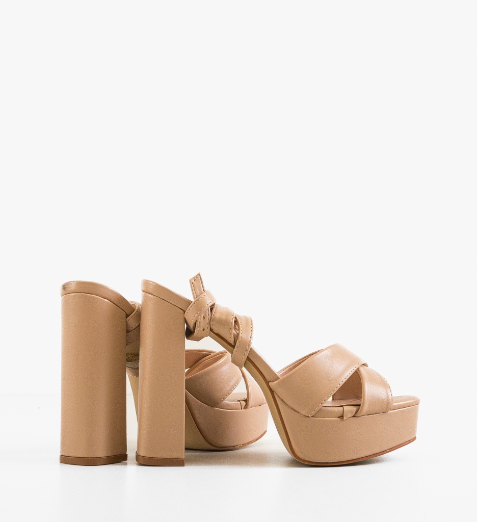 Sandale Jessica Nude - Eleganță și confort - imagine 2