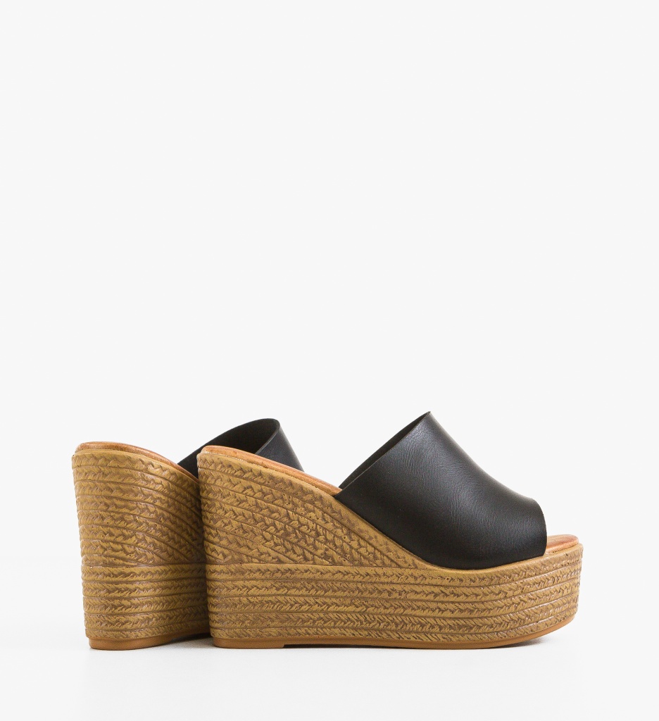 Platforme Dama Lloyd Negre | Eleganta si Inaltime - imagine 3