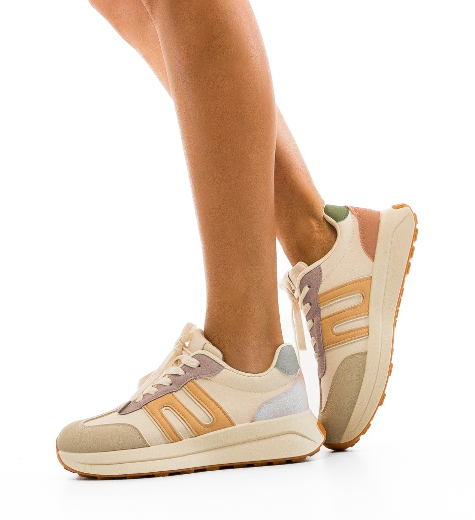 Sneakers Bahman Dama Multi | Confort & Stil - imagine 2