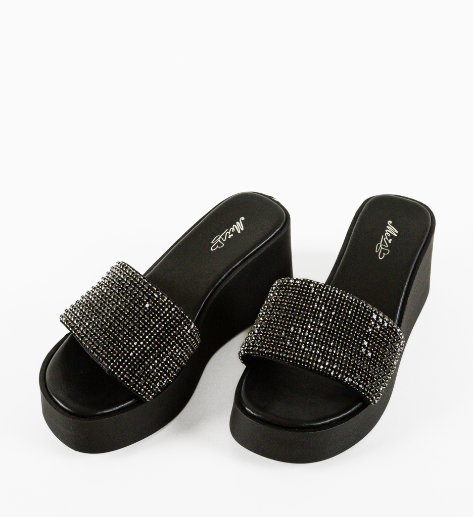 Saboti Dama Cerbera Negri - Confort & Stil - imagine 5