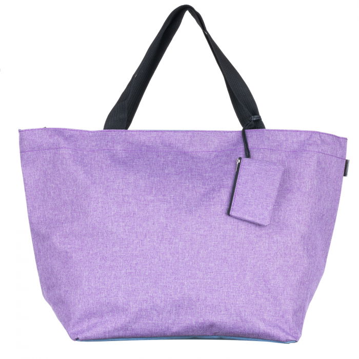 Geanta Weekend Lila Shopika cu Portofel Inclus
